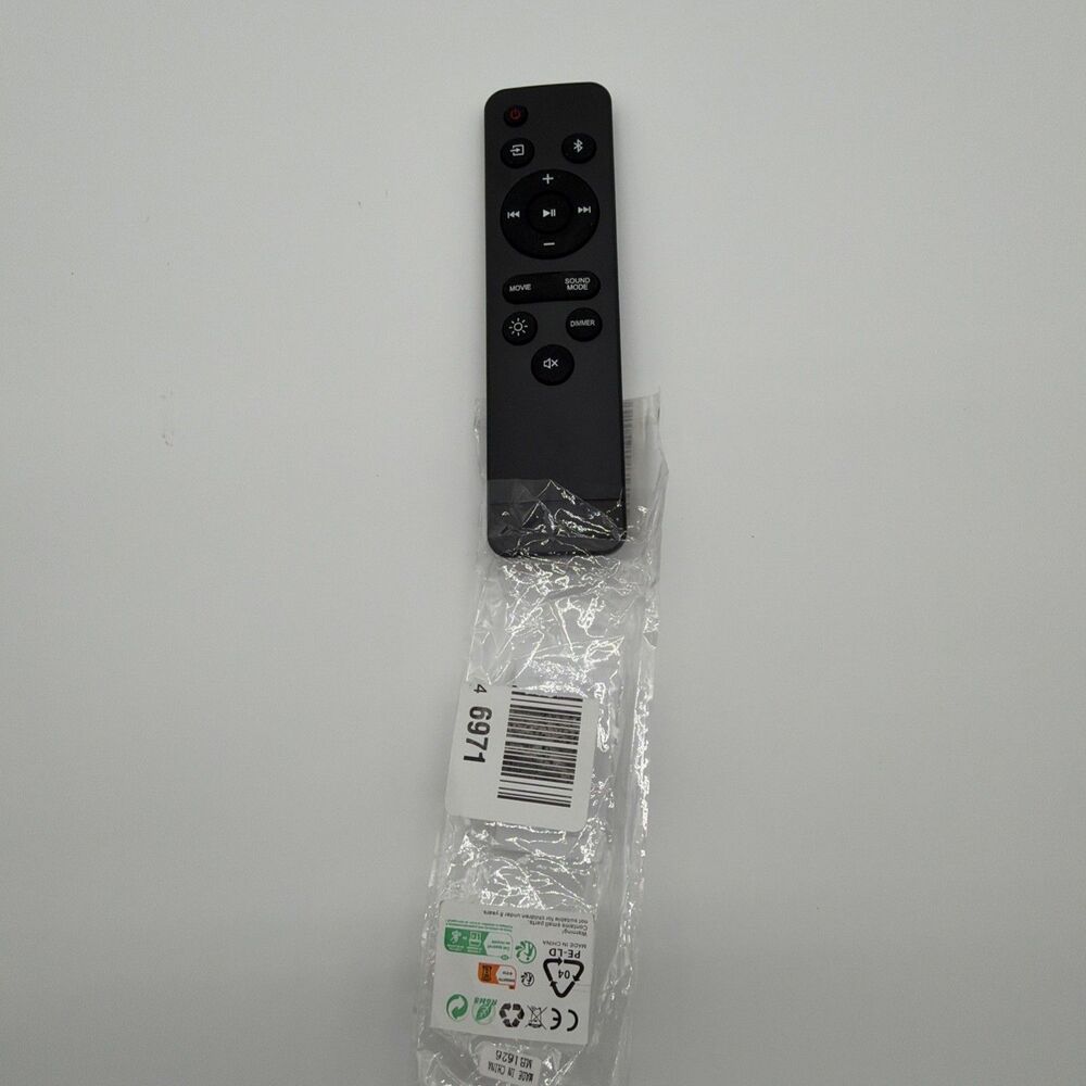 Replaced Remote for Onn 20 Inch 100075108 Black Soundbar